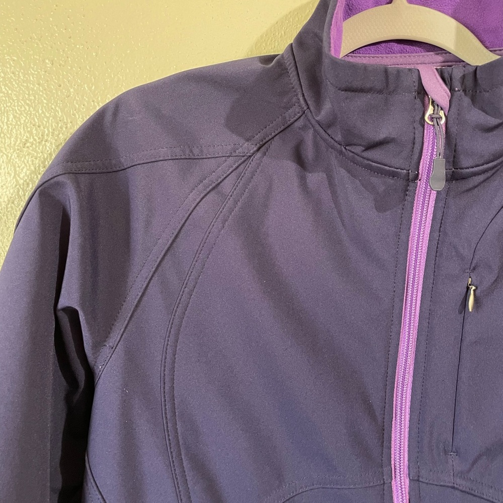 Double Diamond Purple Performance Zip Jacket Wome… - image 2